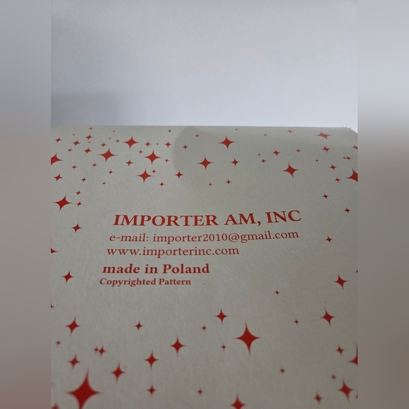 New Polish Galery Winter Scene Christmas Ball Glass Ornament Hand Painted - Picture 7 of 7